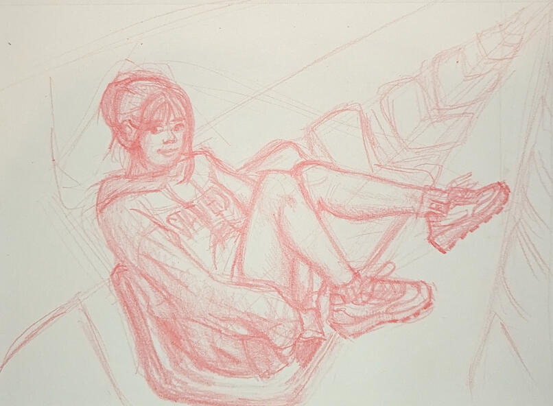 Pose study 2