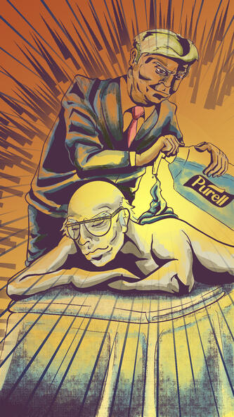 Trump and Larry David